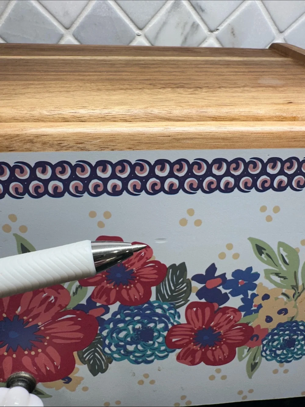 Pioneer Woman Breadbox - Wood